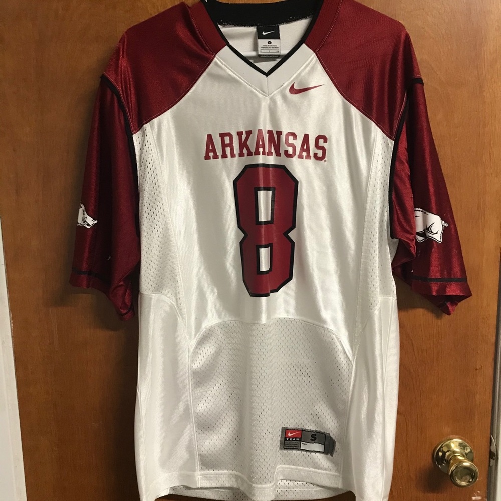 Men’s Nikes Arkansas Razorback Jersey Number 8